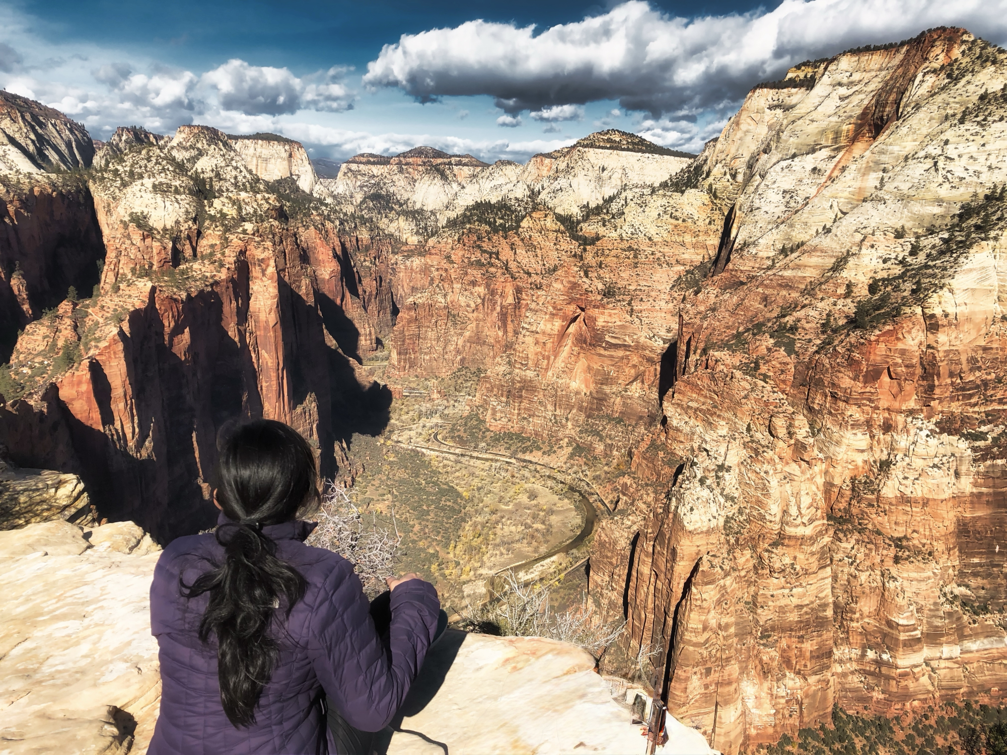 Angels Landing: A Rock formation in Utah, USA
